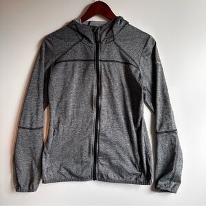 Columbia Women’s Gray Lightweight Zip-Up Hoodie Small Outdoor Running Hiking
